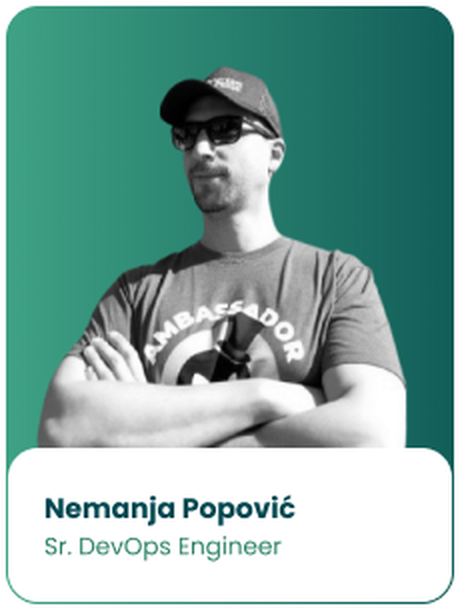 Nemanja Popović — Sr. DevOps Engineer